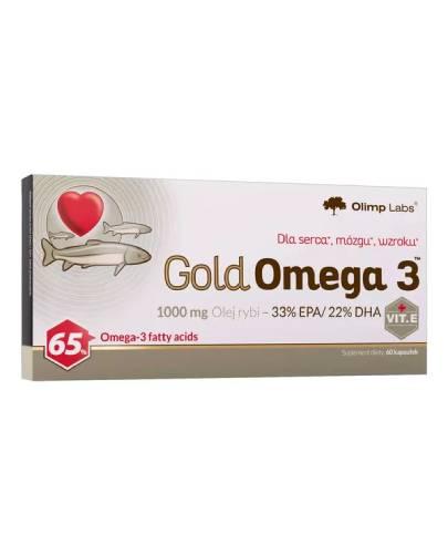 Olimp Gold Omega 3, kapsułki, 60 sztuk
